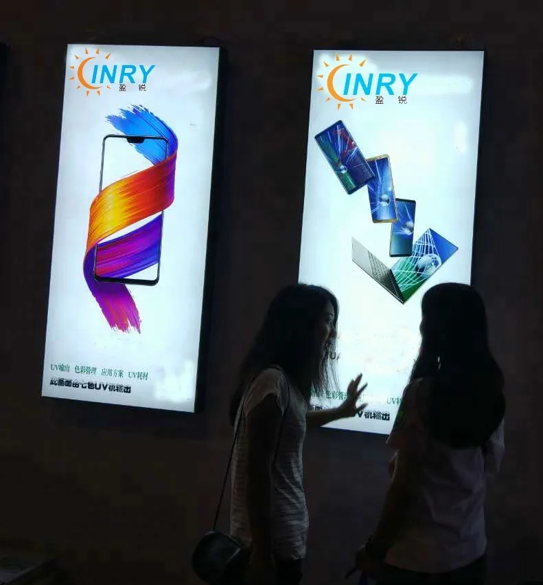 Digital printing sublimation / UV light-box backlit fabric with good quality for indoor