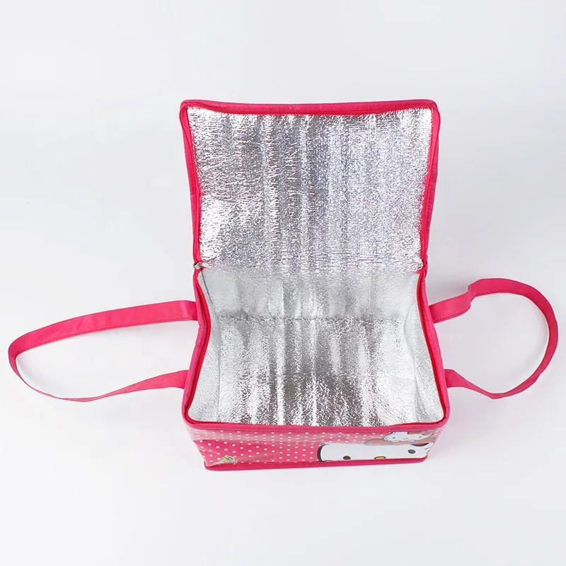 Высококачественный Ланч-бокс с мультяшным принтом и охлаждающей сумкой для детей