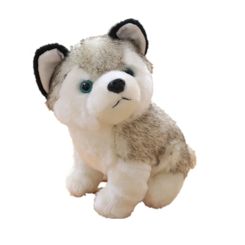 Husky Dog Plush Toy Dolls Baby Kids Play Toys Toddler Soft Plush Dog Toy
