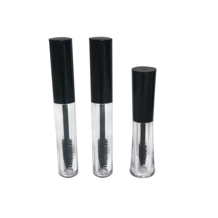 Trade assurance plastic eyelash growth liquid container / empty liquid eueliner bottles / eyebrow cream tubes