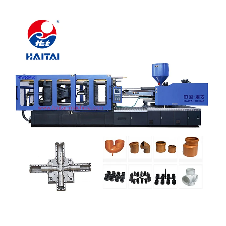 HTW600PVC Лидирующий Универсальный горячей продажи продукта 28 амер. тонн ПВХ машина литья под давлением