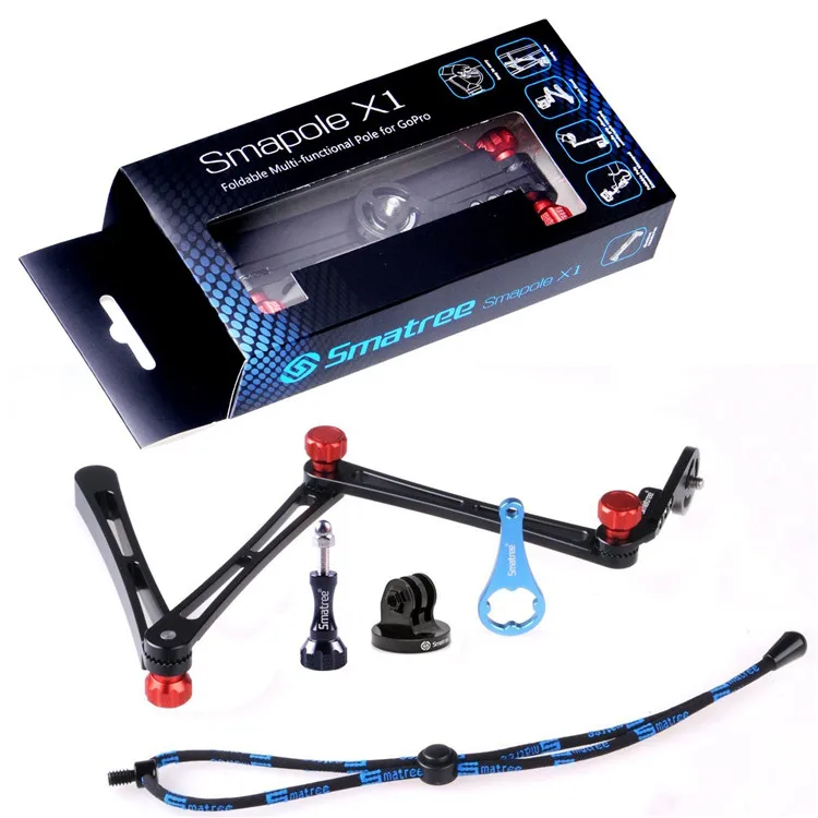 2017 Hot sale gopros 3 way tripod,gopros 3 way tripod monopod,gopros 3 way grip