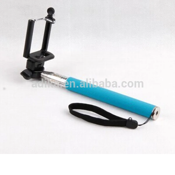 монопод для смартфона монополя для gopro, с адаптером для gopro, черный, синий, красный