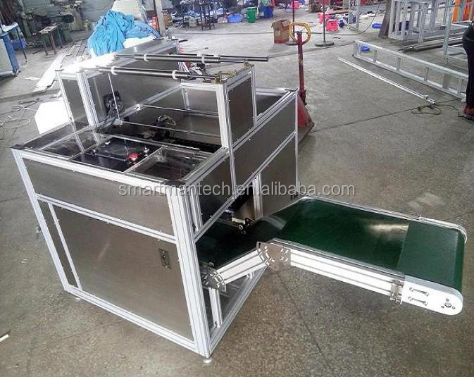 
Automatic Ultrasonic Cross Cutting Machine for tower fabrics 