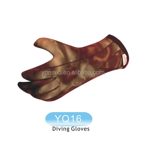 Spearfishing diving gloves
