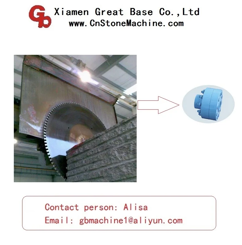 Granite Marble Stone Block Squaring Cutting Machine