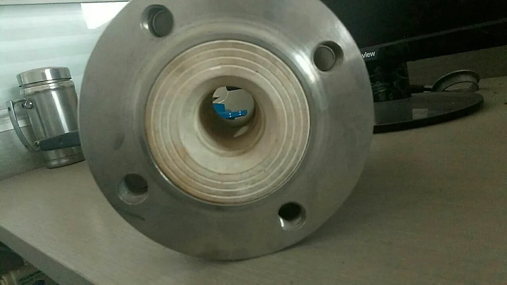 
Fully lined ceramic ball valve for different sizes 