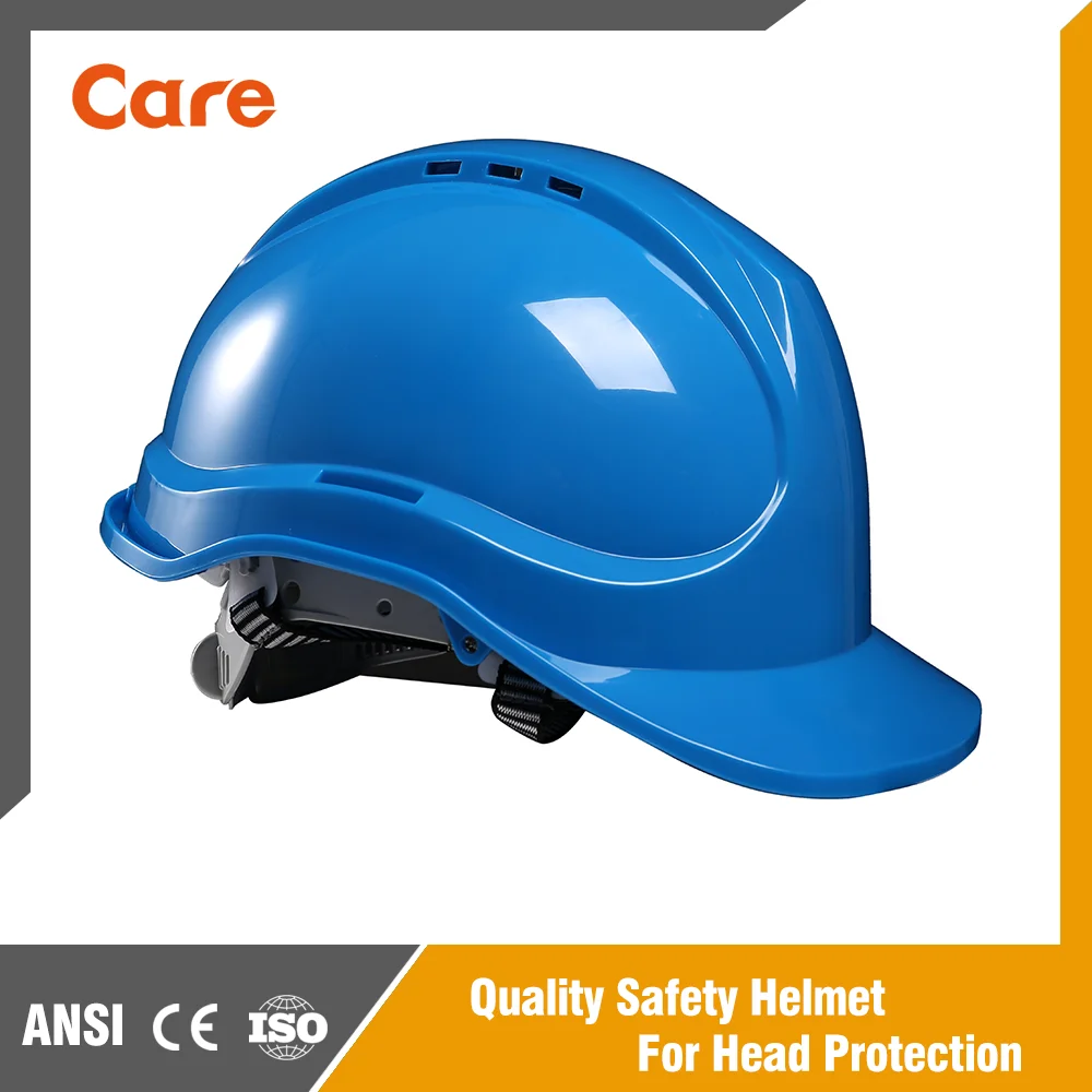 Construction Helmet Printing Logo New Customized Construction Hard Hats Outdoor HDPE Safety Helmet