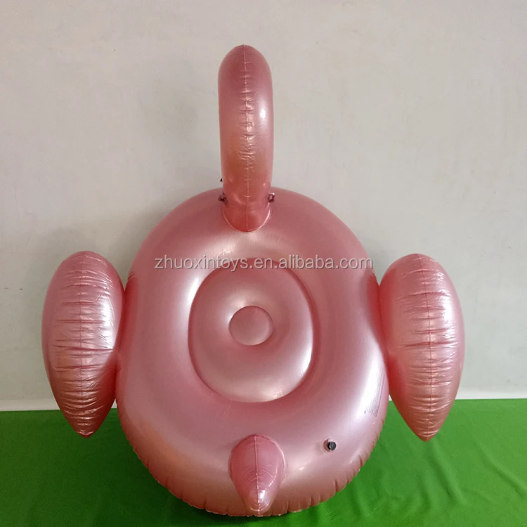 190CM Inflatable Flamingo Float Gold