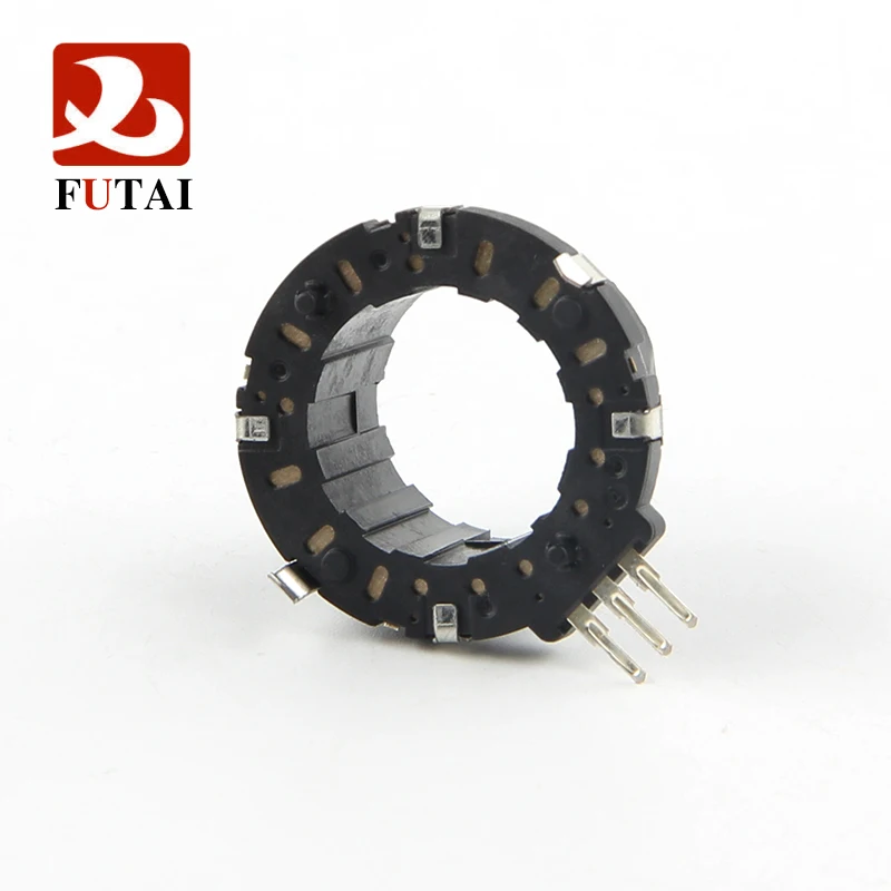 EC28 28mm 15 pulses Hollow Shaft Rotary Encoder for Automotive Audio /DVD