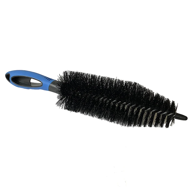 Car Wire Wheel Hub Brush /  Auto Care Premium Luxury Car Tire Wheel Wash Brush /  Vehicle Washing Tool