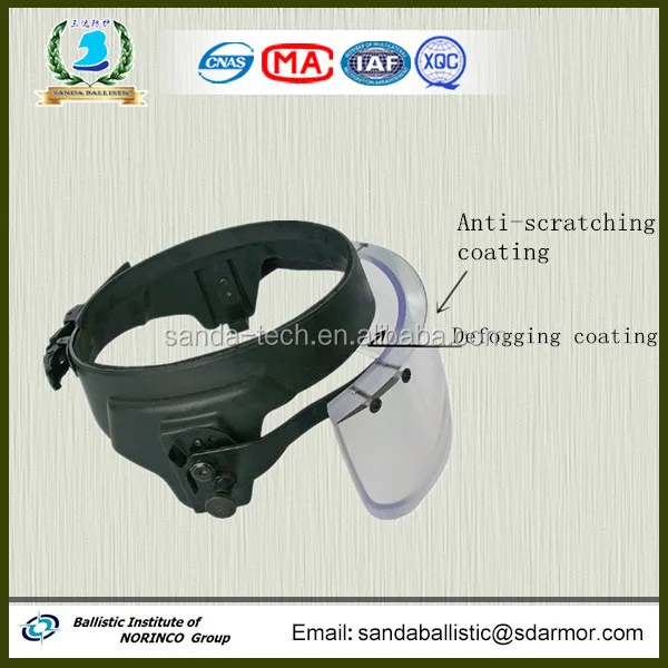 Bulletproof Helmet Visor IIIA