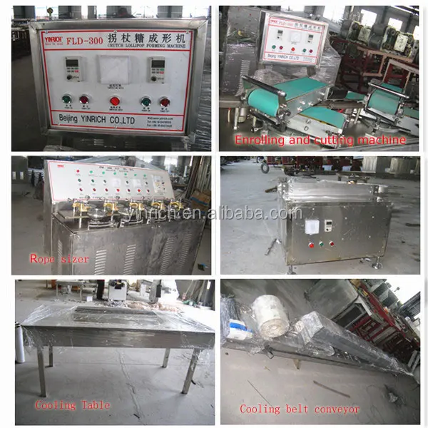 Candy cane making machine