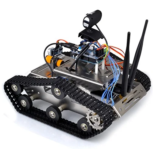 
Wireless Wifi Robot Car Kit for Uno / Hd Camera Ds Robot Smart Educational Robot Kit for Kids 