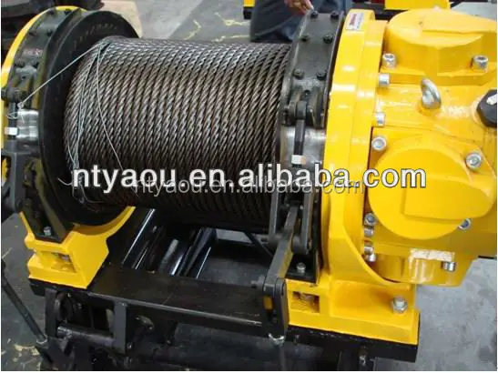 Oil drilling special QJ5/120(B) pneumatic winch