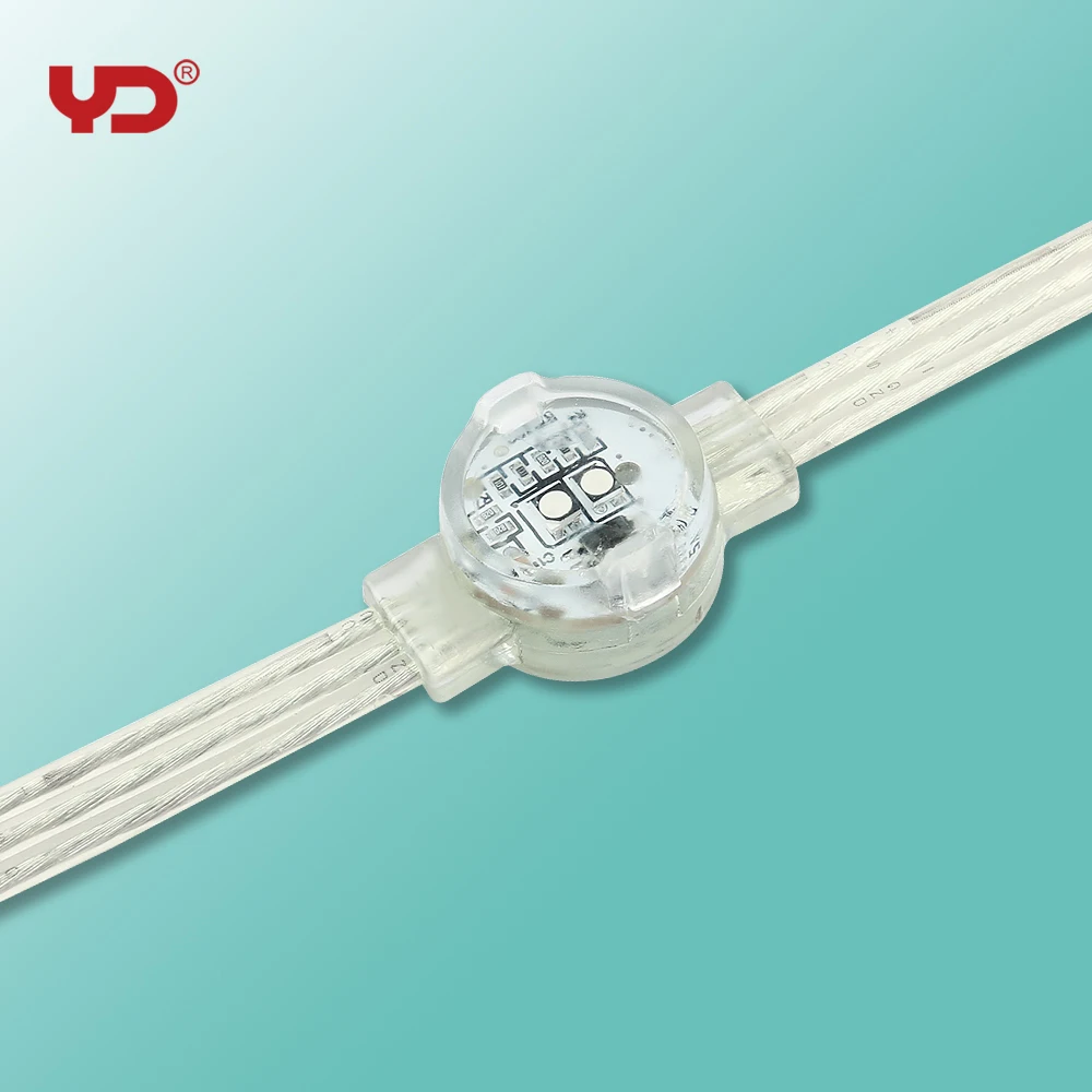 IP68 RGB 20mm led pixel dot module waterproof pixel light for building