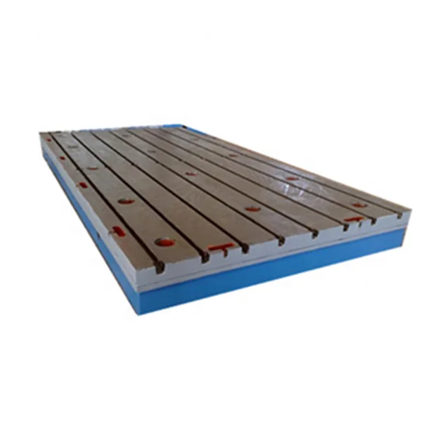 
Cast iron T-Slotted Floor / Bed Plates / Base Plates 