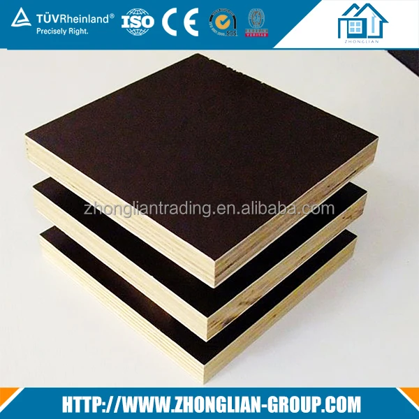 Manufacturing Price 18mm Film Faced Plywood Construction Plywood Marine Plywoods