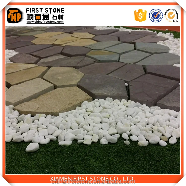 Черепаха назад сети песчаника Сумасшедший узор дешевые брусчатка лучшие продажи продуктов в Америке