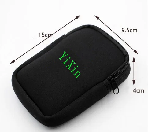 Custom Neoprene Shockproof Laptop Mouse Bag Pouch Sleeve With Logo and inside pocket From YiXin