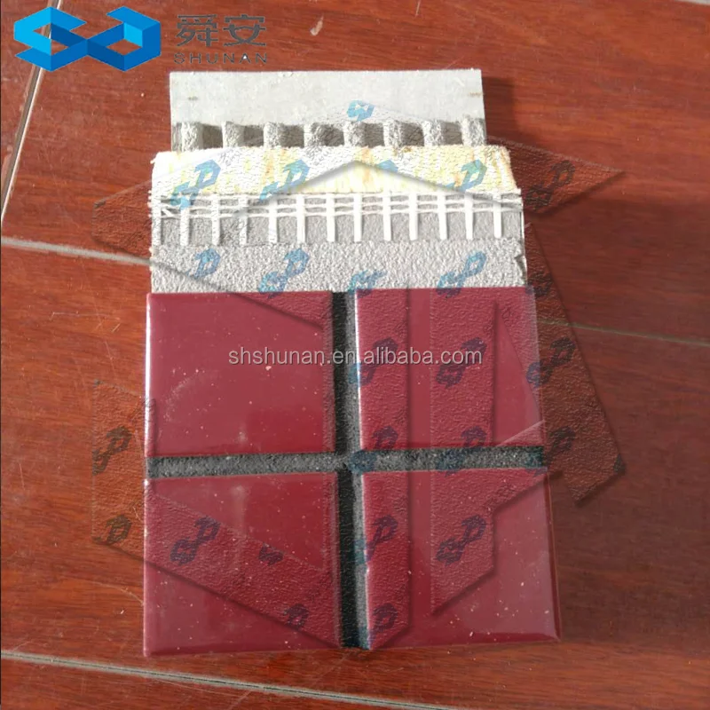 
Foam ceramic insulation board Integration of thermal insulation board 