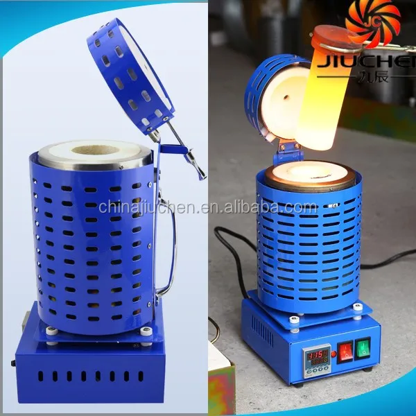220V 1150C 2102F Portable Electronic Mini Small Melting Furnace