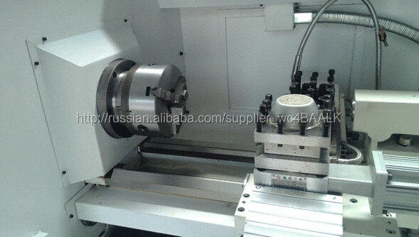 С шпинделя отверстие 40 мм цена разумная токарный станок с чпу машина CK6132A