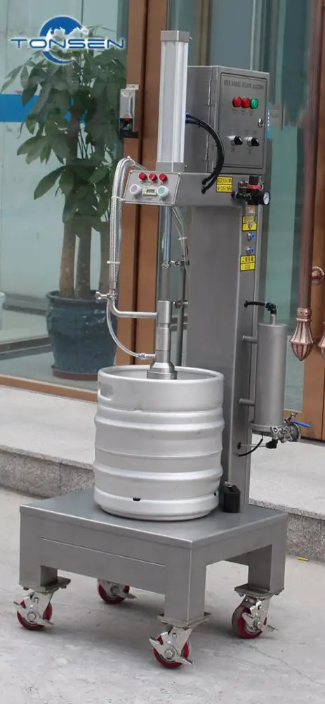РОЗЛИВ В КЕГ Single Station Beer Keg Filling Machine