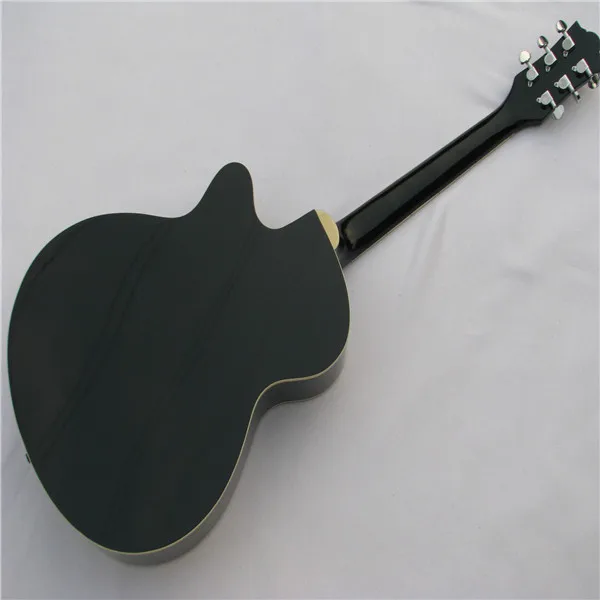 Professional Black Custom  Acoustic Guitars
