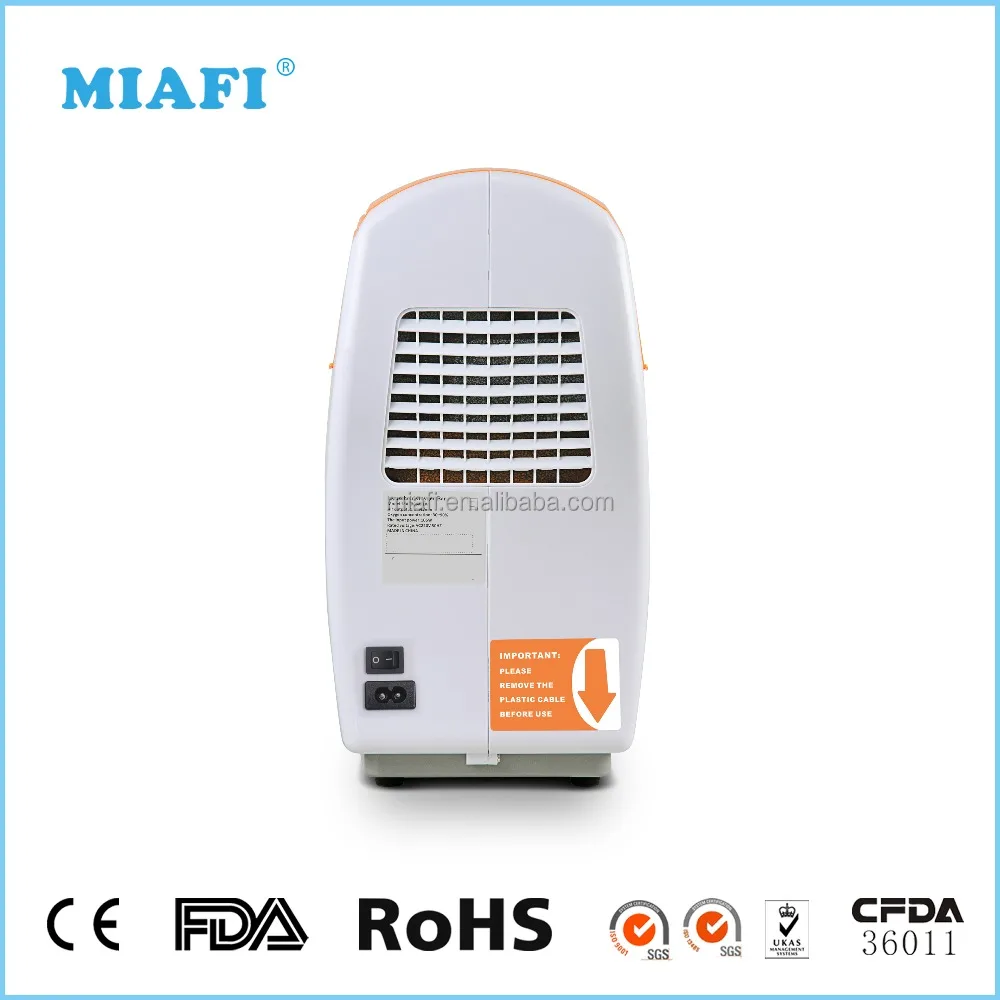 
The most popular zeolite molecular sieve 3L/min 90% electric medical portable oxygen generator 