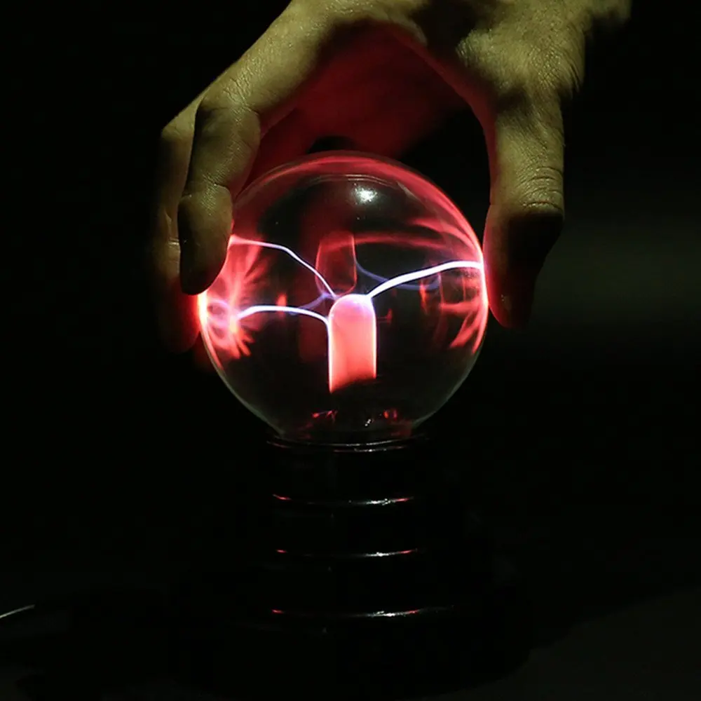 Kids Toy Festival Gift Electric Touch Sensitive Plasma Lamp Grow Light Plasma Lighting Mini Plasma Globe