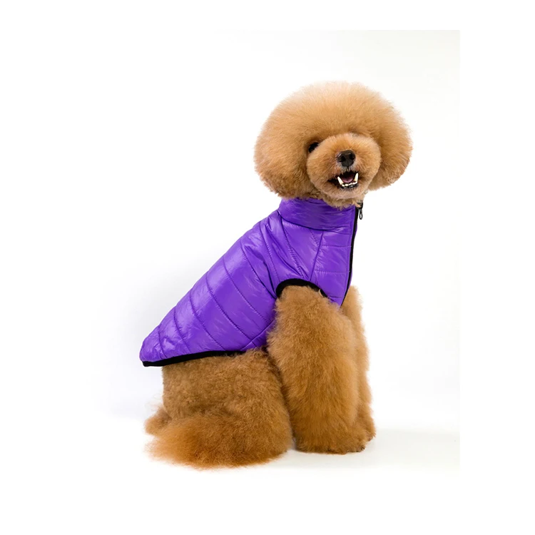  Зимняя одежда для собак Симпатичный жилет модная