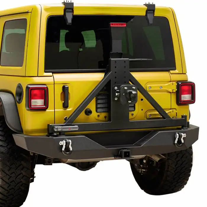 2019 Ksc Auto Top Quality Off Road Rear Hitch Bumper Fit For Jeep Wrangler JK JL