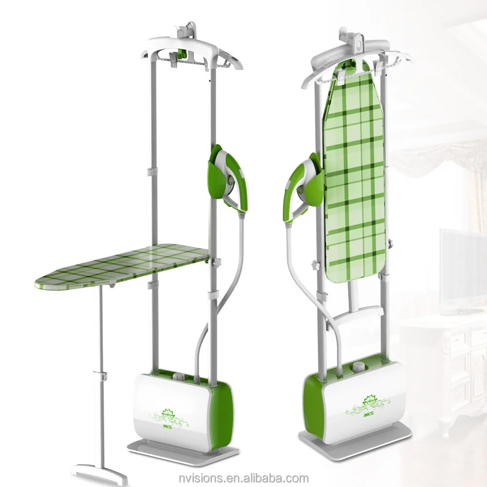 High pressurized steam iron and garment steamer with ironing board NV396