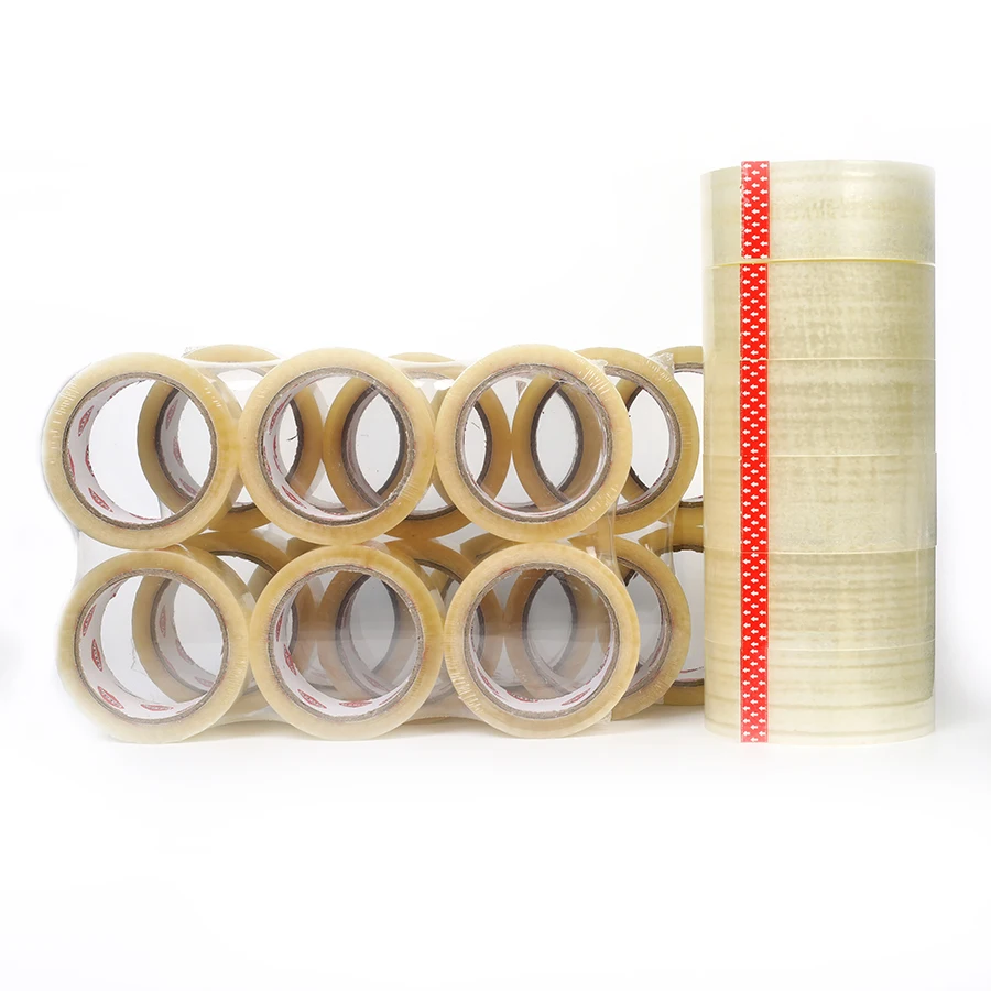 Wholesale yellowish opp tapes bopp tape packing chinese