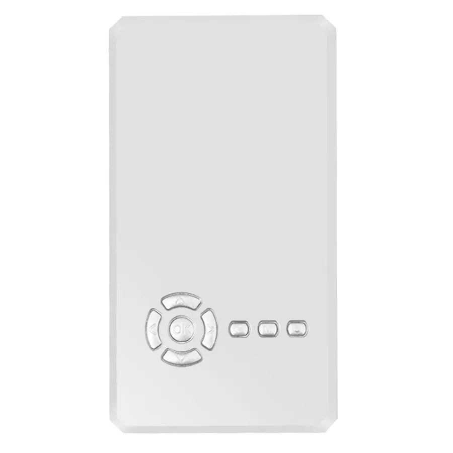 Quad Core 1 Г 16 Г WI-FI Smart Bluetooth Mini dlp Проектор встроенный аккумулятор 5000 мАч привело Лучемет с Miracast DLNA