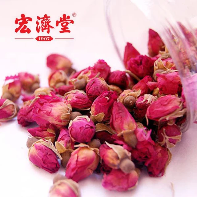 
 Сушеный травяной чай с розами  