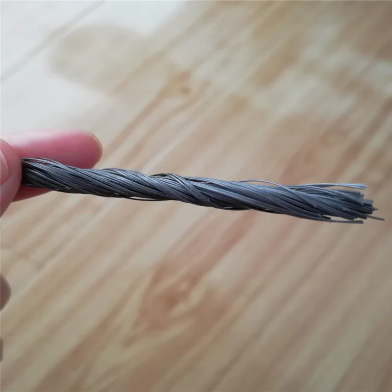 PP волокно витая bunchy форма используется в бетоне