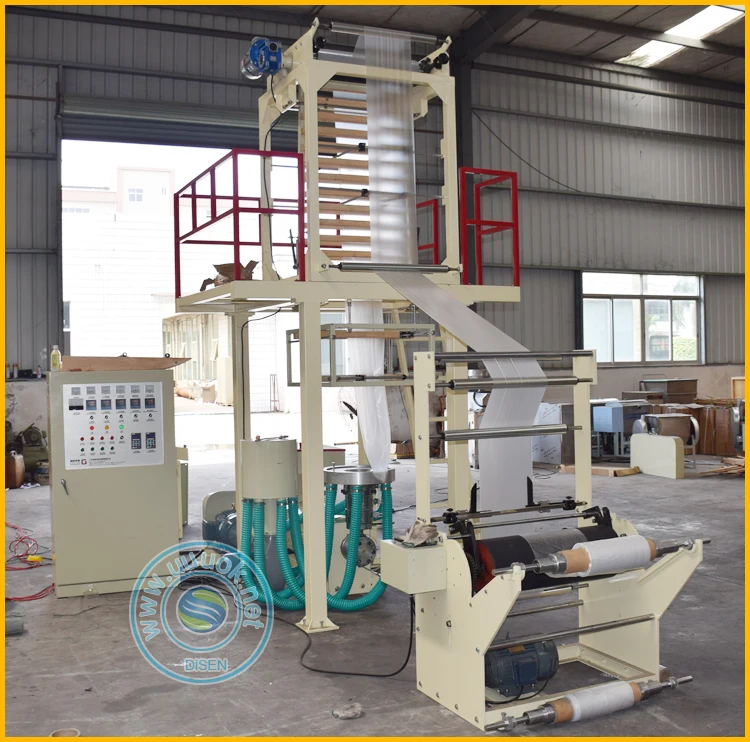 Plastic bag production line blow moulding flexo printing sealing cutting plastic bag making machine for sale
