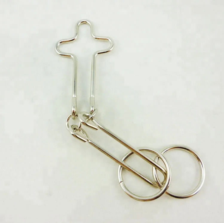 Набор металлических интеллектуальных колец-пазлов Brain Teasers