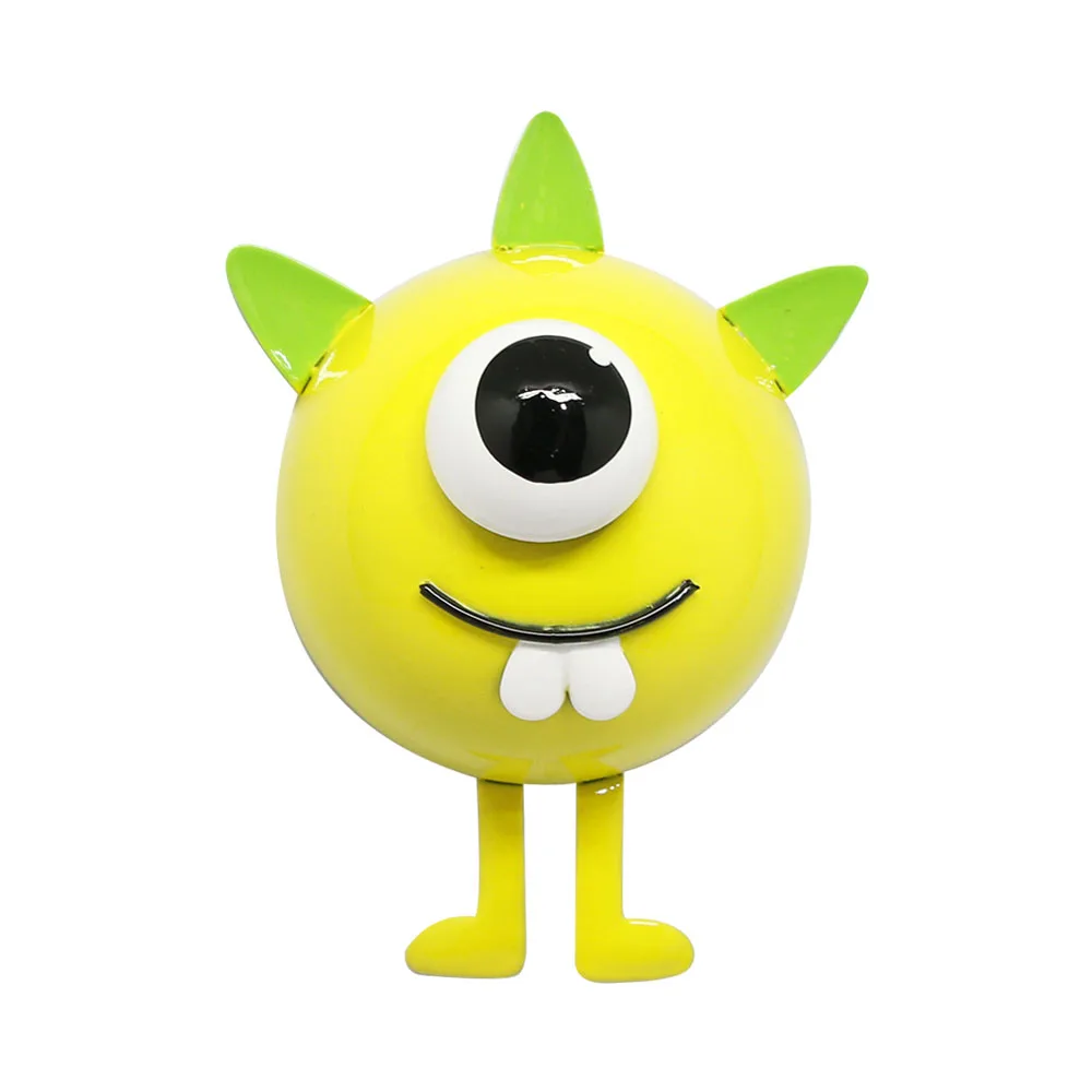 Custom vivid metal cartoon 4 colors monster fridge magnet