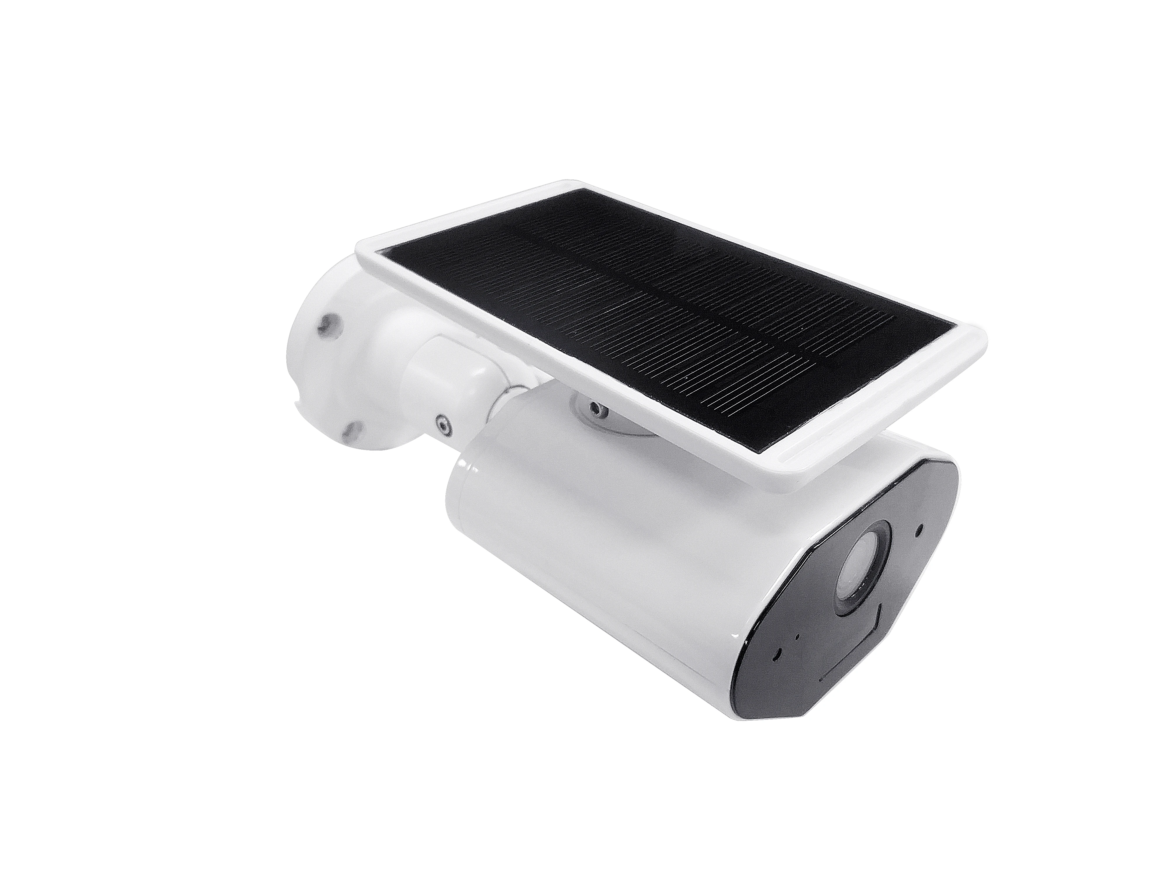 Solar Weatherproof Outdoor WiFi Surveillance Camera with Solar Panel, Facial Recognition, Night Vision