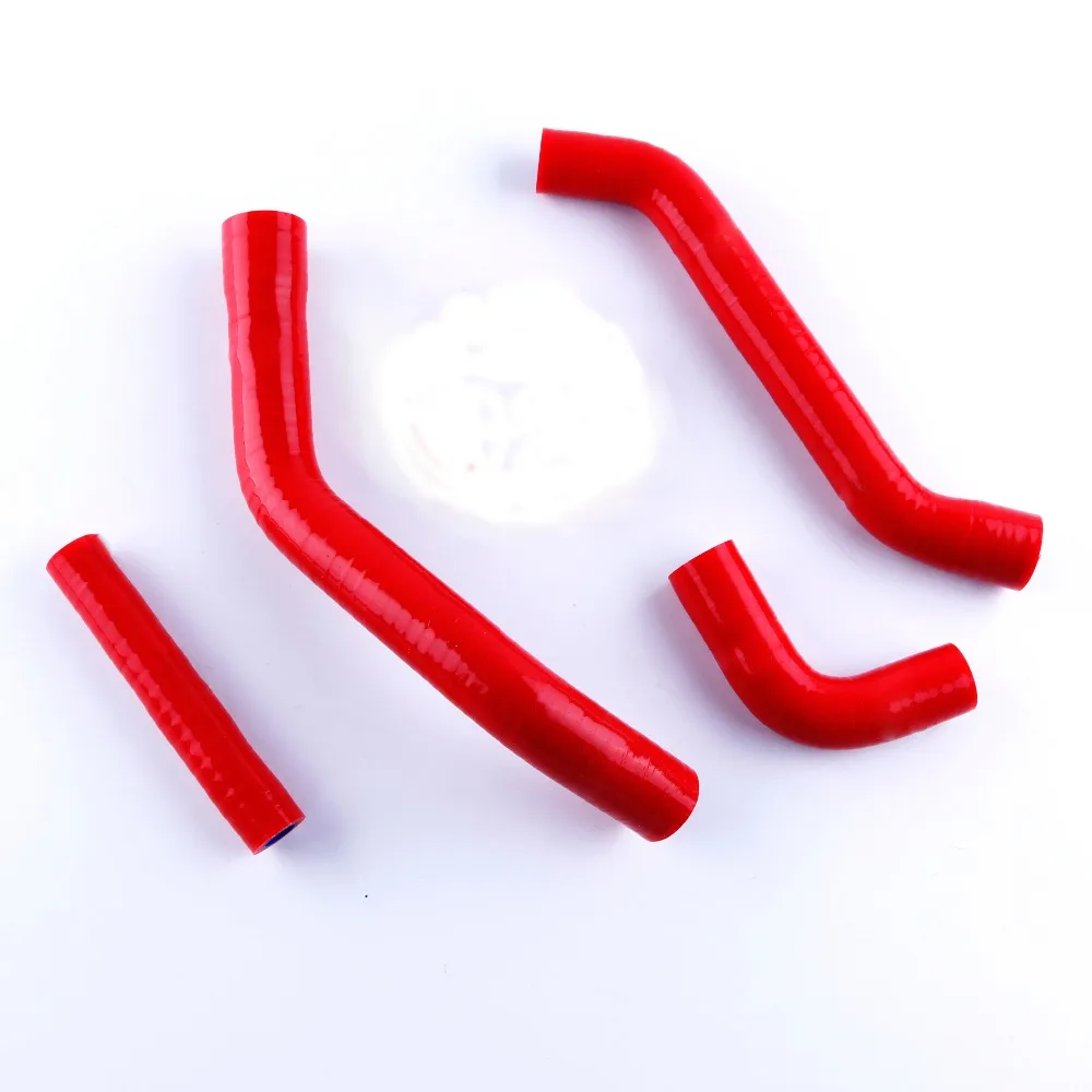 Red for YAMAHA YZF YZ-F 450 2018 Coolant Pipe Silicone Radiator Hose Tube Kit