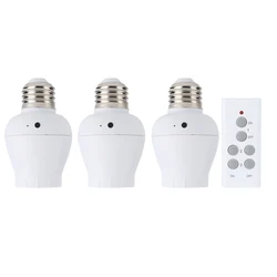 Цоколь лампы с дистанционным управлением E26/27 винтового типа