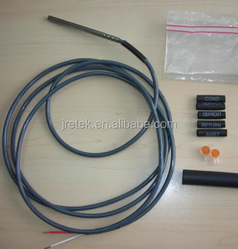 2M PT1000 Temperature Sensor Probe Cable for Monitoring Temperature