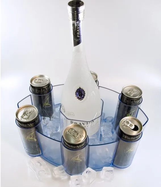 Custom Color energy drink can vodka ice bucket