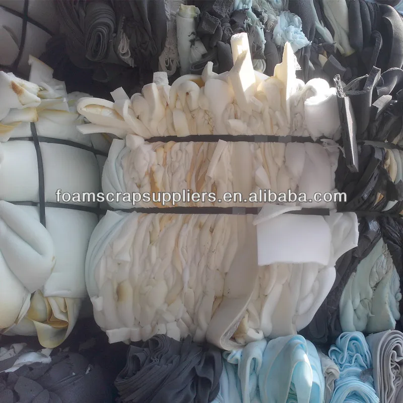 high quality waste foam sponge scrap for rebond mattress/sofa/bed Recycled Plastic Furniture Foam Sponge Scrap