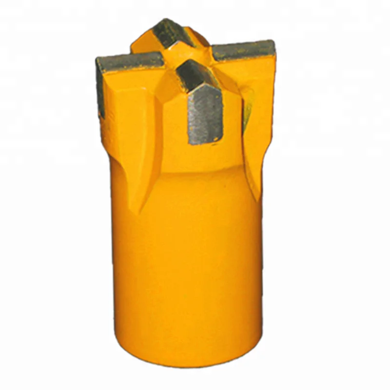 Rock Drilling Tools Tungsten Carbide Jack Hammer Taper Rock Drilling Cross Type Granite Drill Bit For Mining Quarrying