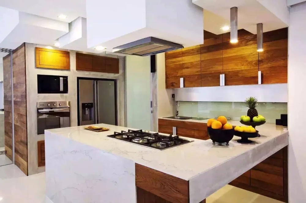 Top Sale Synthetic Quartz Stone Kitchen Top/Kitchen Island Top