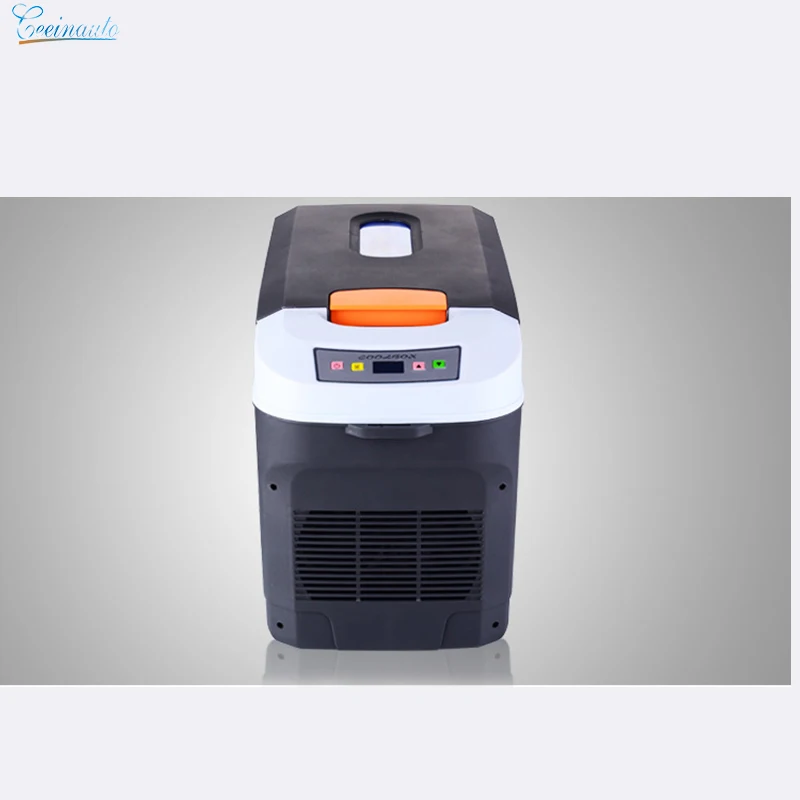 CeeinAuto portable thermoelectric car refrigerator mini cooler box 25l mini fridge for home DC12V AC220V